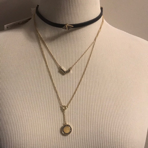 Jessica Simpson Jewelry - Jessica Simpson layered choker necklace